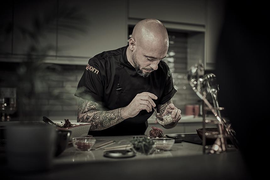 Quorn executive chef Stu Henshall