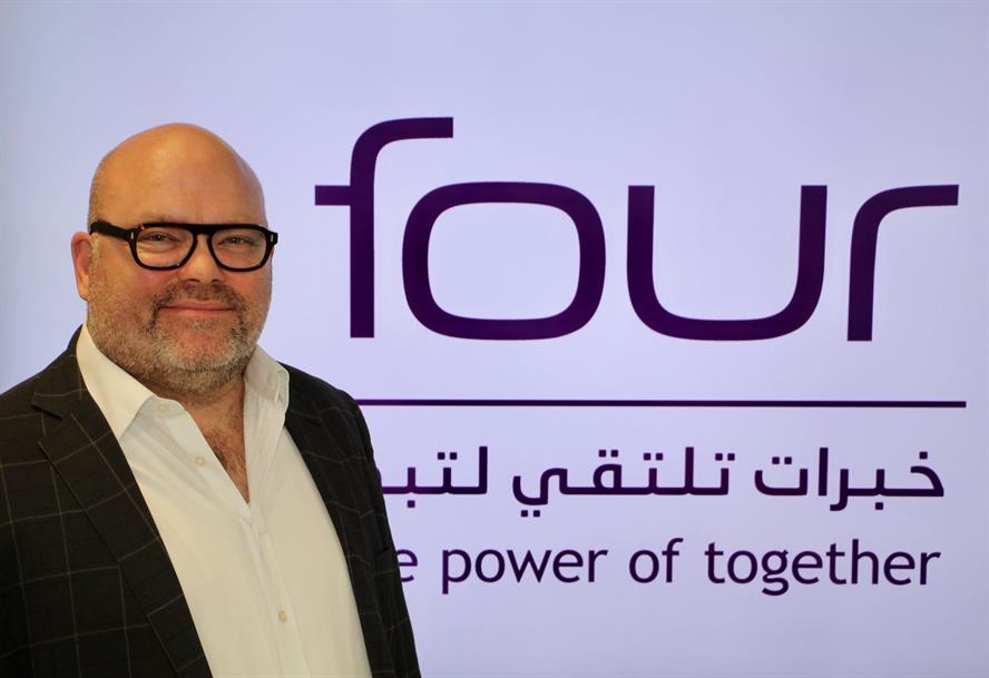 "Our new Saudi plans are really exciting and I’d like to continue with wider expansion” - Four Communications group director, Ray Eglington
