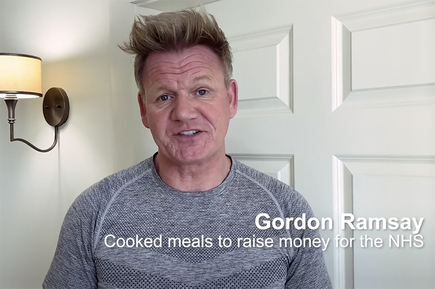 Gordon Ramsay is among the celebrities fronting a campaign urging the public to see their doctor