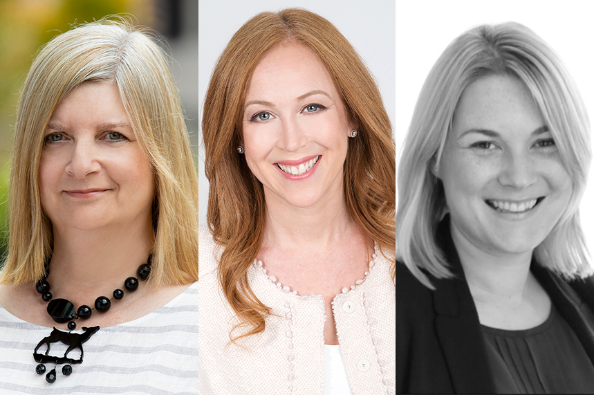 Some members of the Red Havas Health team (L-R): Sue Cook, practice head, healthcare, Australia; Stacey Gandler, global MD; and Katy Davidson, deputy MD, UK