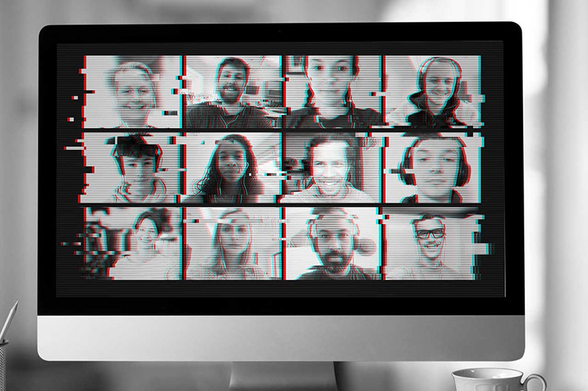 Video conference: could be combined with face-to-face elements in new process
