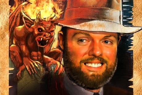 PR Guru vs The Evil Tax Man: Detail from posters put up by Hillgrove
