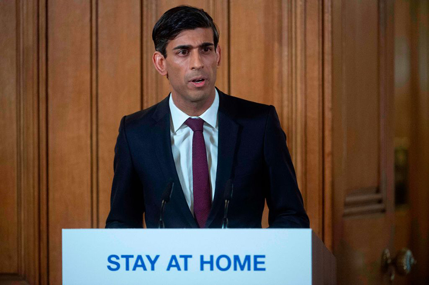Chancellor Rishi Sunak announced an emergency package for self-employed workers last night (Photo: JULIAN SIMMONDS/Getty Images) 