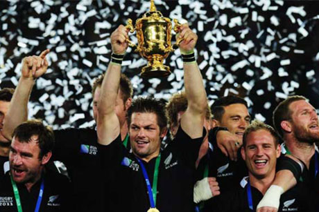 Team to beat: New Zealand were the 2011 World Cup winners (Credit: All Blacks)