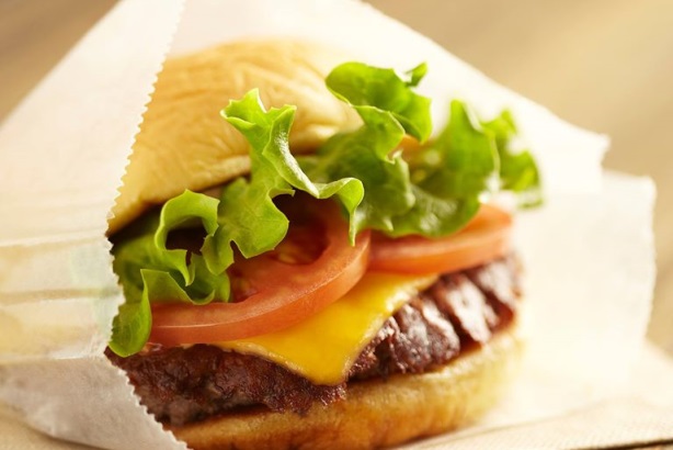 A Shake Shack burger