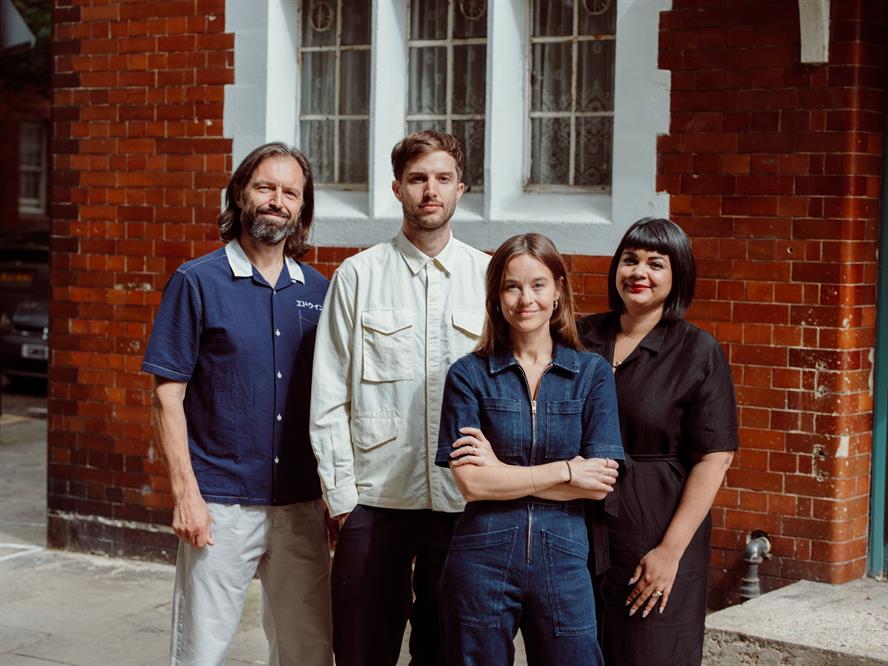 (L to R) Splendid CEO Alec Samways with Kingdom Collective's Nick Griffiths, Emma La Terriere and Dani Thornton