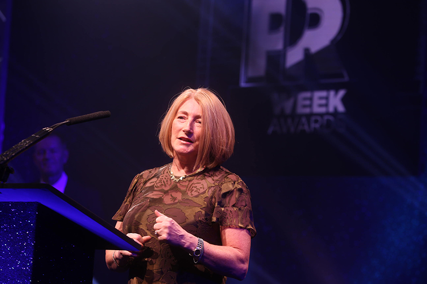 Sue Garrard joined PRWeek's Hall of Fame last night.