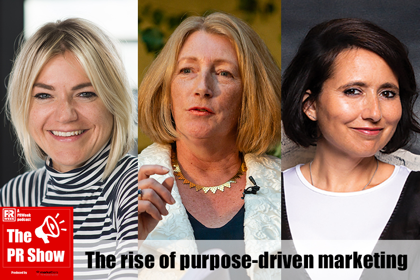 The panel: Freuds' Lotte Jones, leading sustainability expert Sue Garrard, Blurred's Nik Govier