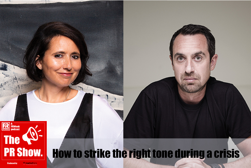 Blurred's Nik Govier and Frank's Andrew Bloch discuss brand comms and tone on The PR Show.