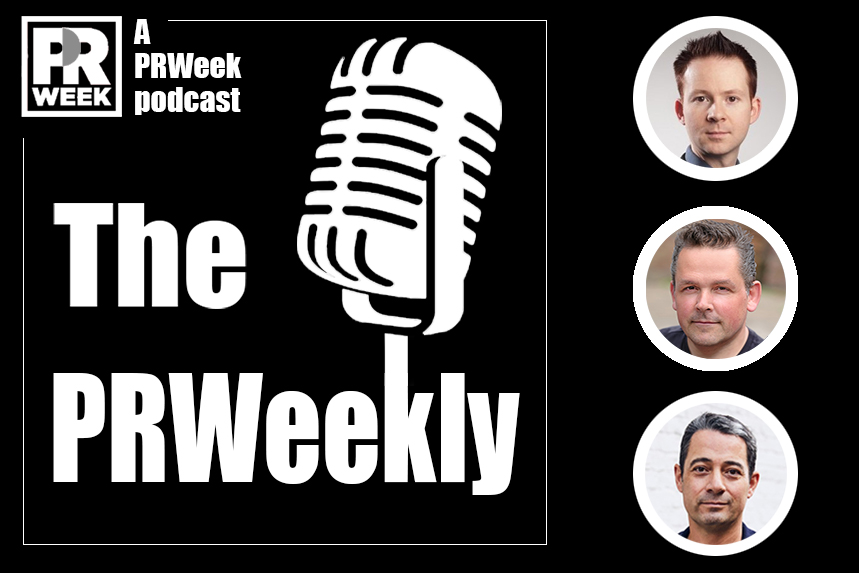 Top to bottom: John Harrington, James Herring and Chris McCafferty join The PRWeekly.