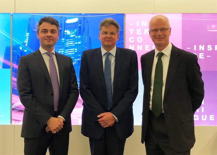 New team (left to right): Lawrence Dean, Tim Trotter and Tim Linacre