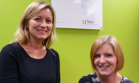 Tonic Life staff moves: Stephanie Bunten (l) and Tamsin Tierney