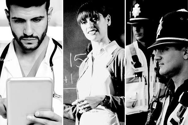 Doctors, teachers and the police are the most trusted in public sector comms (©PA Images Kieran Maisonnet)