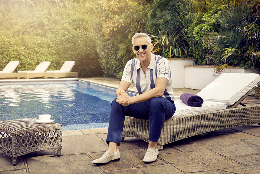 Gary Lineker fronts a new Vision Express campaign to promote its sunwear