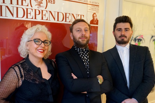 W's management board (l-r): Holly Maguire, Warren Johnson, Richard Tompkins