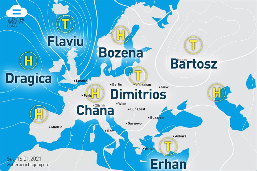 #WeatherCorrection named weather systems map