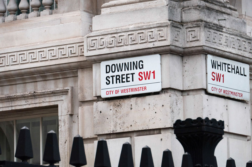 Whitehall and Downing Street