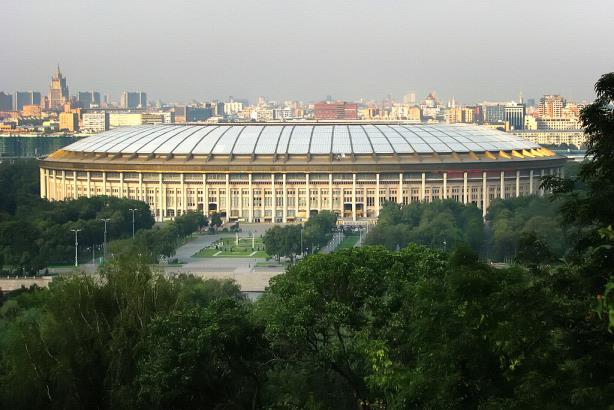 World Cup venue: Luzhinki Stadium in Moscow