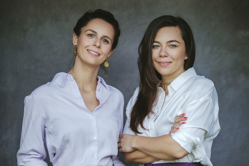 Hannah Barlow (left) and Gosia Brzezinska: 'Committed to shaking up the bloated and bureaucratic agency world'