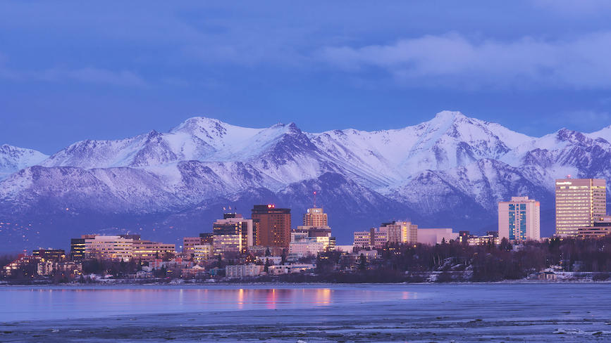 Anchorage, Alaska. (Photo credit: Getty Images). 