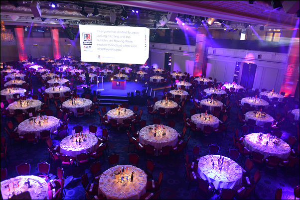 The 2015 awards (Credit: Leo Wilkinson Photography for PRWeek)