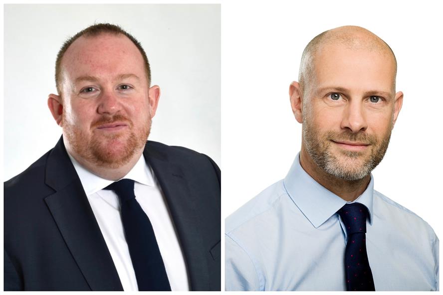 New appointments (L-R): James Quinn and Jon Tracey