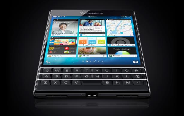 BlackBerry launched the Passport smartphone in September 