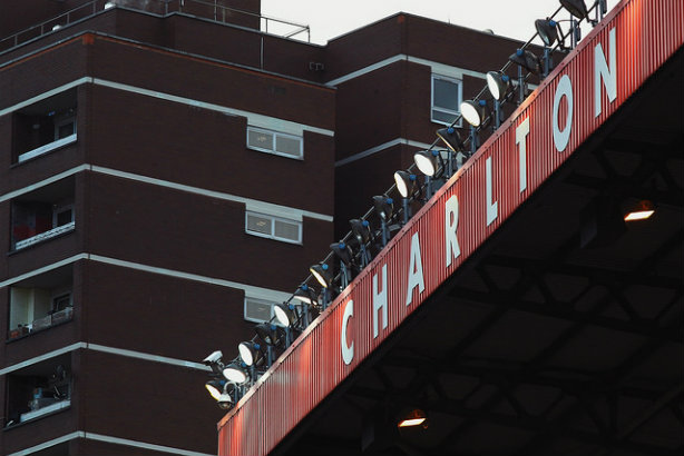 Charlton's stadium The Valley has a capacity of 27,111 (Credit: joshjdss via Flickr)