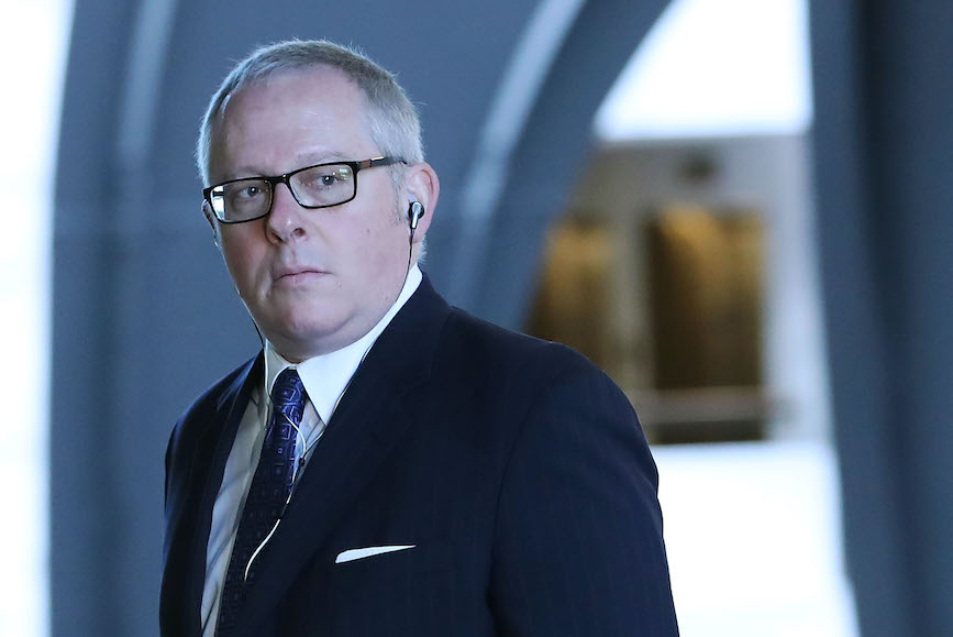 Former Trump campaign aide Michael Caputo was named HHS' top spokesperson in April. (Photo credit: Getty Images)
