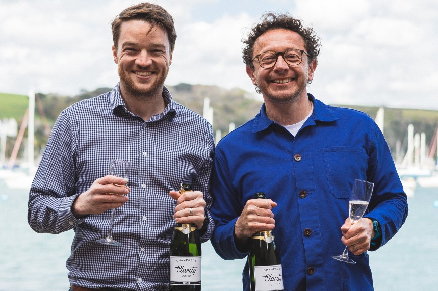 3WhiteHats strategy and innovation director Will Julian-Vicary (left) with MD Tom Telford