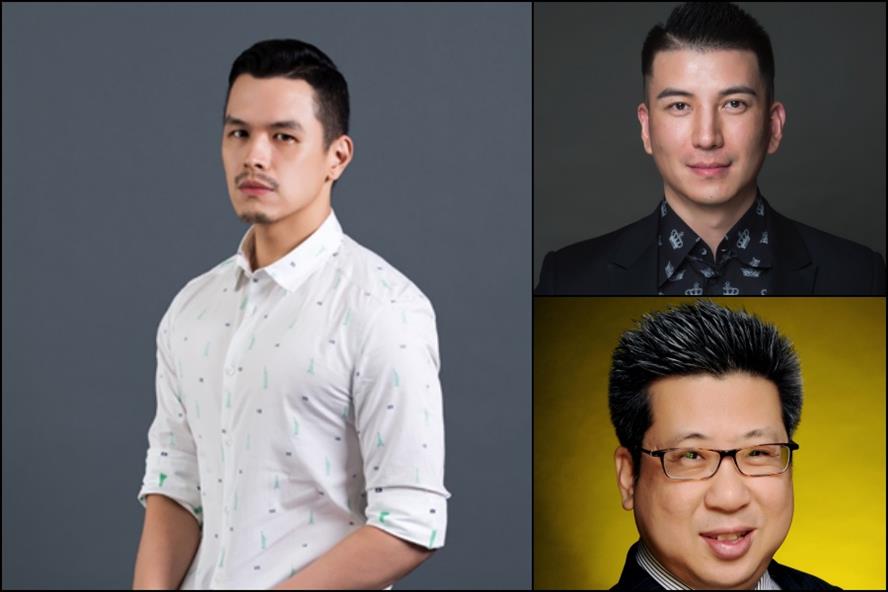 Clockwise from left to right: Corbin Hsieh, Rocky Wang, Paxton Cheng
