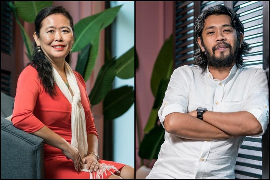 From left: Ivlynn Yap Cheng Theng & Junaidi Asmara Rosly