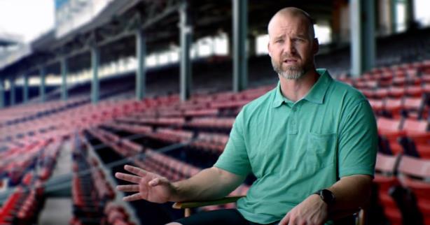 Boston Red Sox catcher David Ross is helping to teach the public about concussions