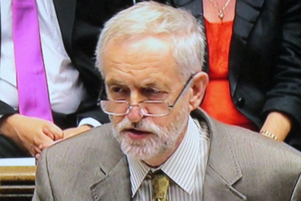 Corbyn: Improvement needed under the camera's glare? (Credit: David Holt via Flickr)