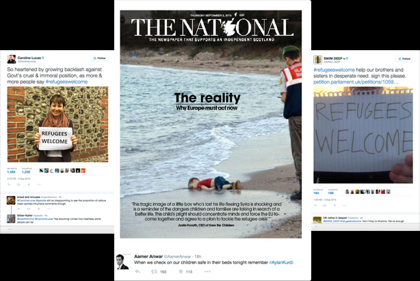 Aylan Kurdi: Twitter was 'catalyst' in spreading story on a global scale