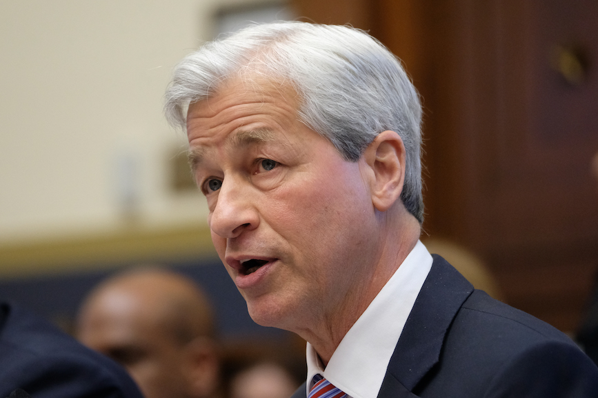 JPMorgan Chase's Jamie Dimon was one of the CEOs who released a personal statement condemning Wednesday's insurrection. (Photo credit: Getty Images).