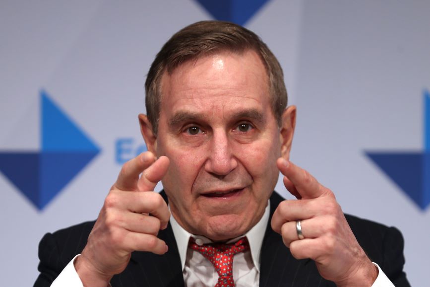 Richard Edelman at Davos in January. (Photo credit: Getty Images)