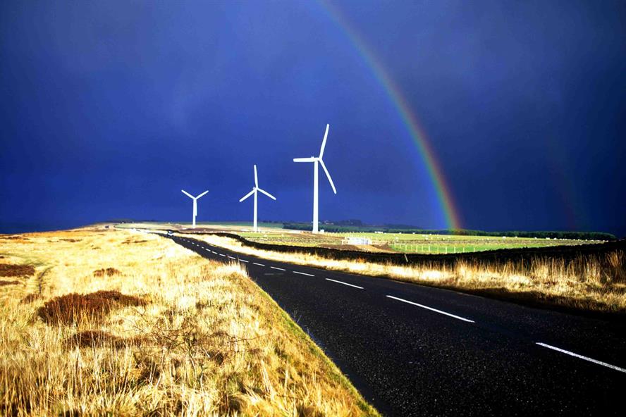 EDF Energy's High Hedley wind farm