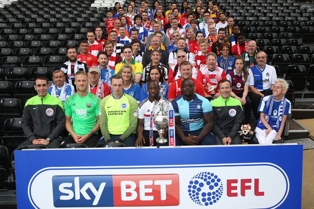 EFL: Representatives of the 72 clubs gather ahead of the start of the 2016/17 season