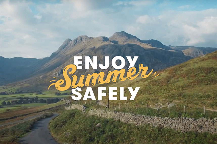 Multiple brands have joined forces with the Government to support the summer safety campaign
