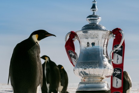 FA Cup: Trophy travelled to the South Pole to launch storytelling campaign