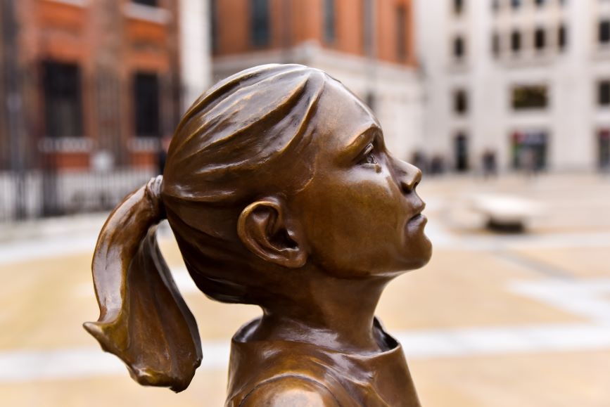 Fearless Girl was one of the decades most memorable -- and inspiring -- campaigns. (Photo credit: Getty Images)