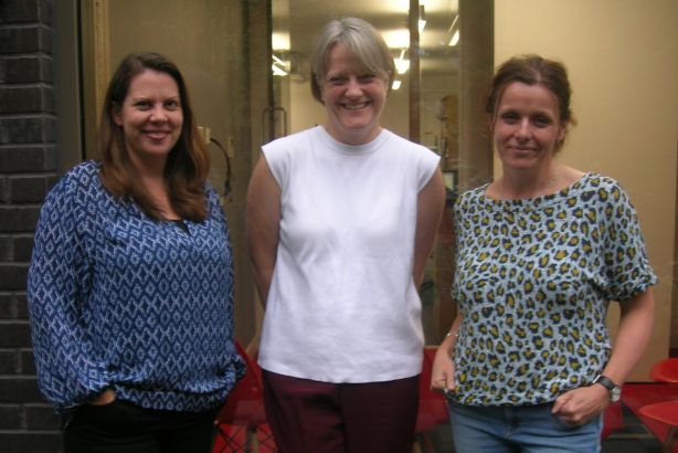 Finn Partners: (l-r) Flora Haslam, Chantal Bowman-Boyles, Claire Ayles