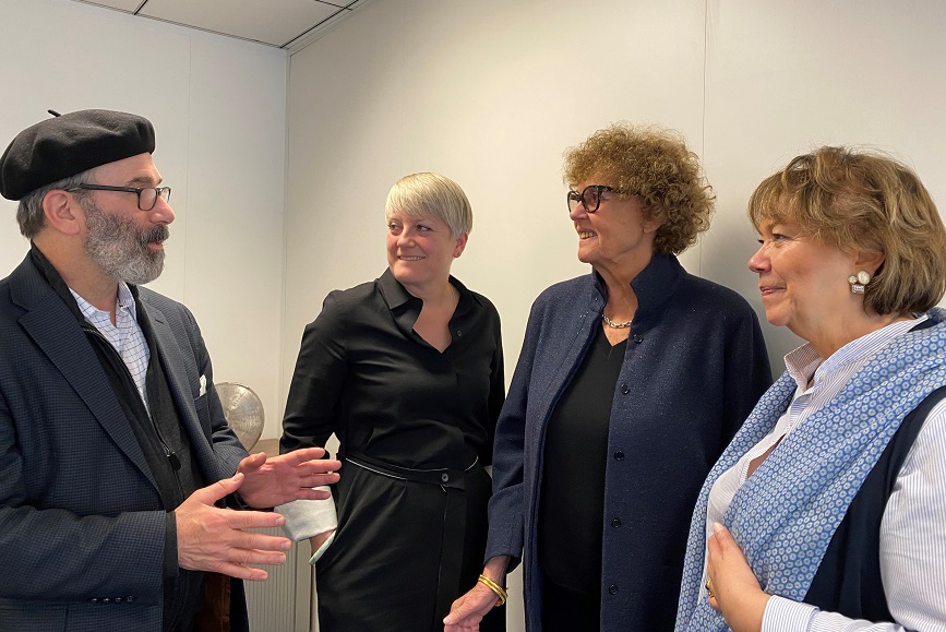 L-R: Gil Bashe, managing partner, Finn Global Health; Chantal Bowman-Boyles, managing partner, FINN, Europe; Mina Volovitch, senior partner, Health, Finn Europe; and Marie-Hélène Coste, MHC founding director, and senior partner, health, Finn, Europe