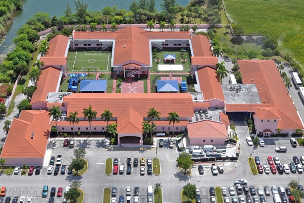 Geo's Broward ICE Transitional Center, visited by senior Edelman staff July 8 (Pic: Geo Group).