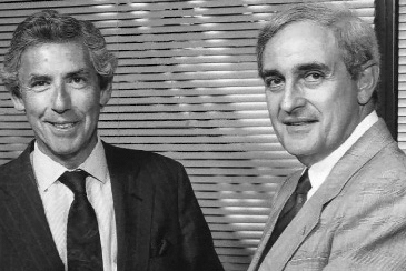(L-R) Al Golin and Thomas Harris