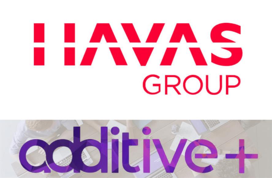 The logos of Havas Group and Additive