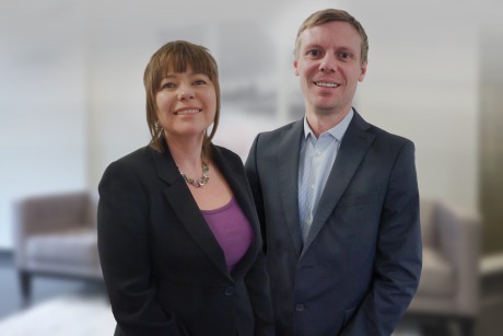 Cherie Pearce and Adrian Chesney: Now company directors following MBO