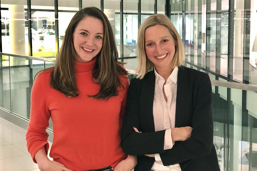 Holly Sutton (left), communications partner, ZPB Associates, with the agency's founder and chief executive Zoe Bedford