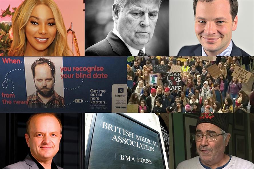 Some of the individuals and organisations embroiled in controversy in 2019